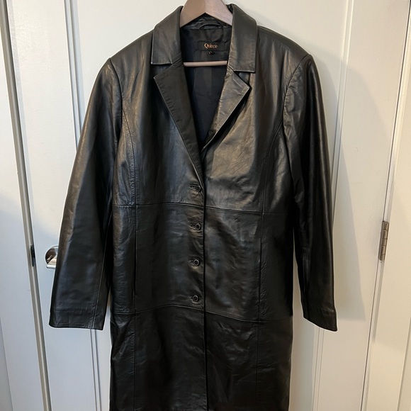 Quince Women's 100% Leather Jacket - Picture 2 of 3